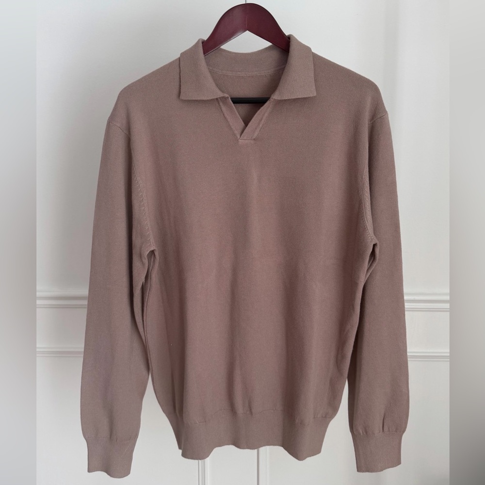 Men’s M Camel-coloured Sweater